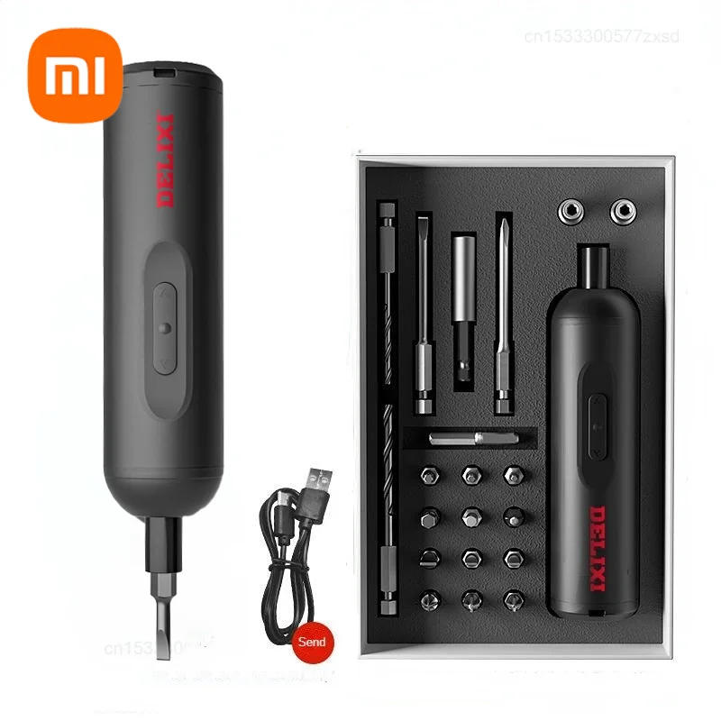 Xiaomi Electric Screwdriver Household Rechargeable Screw Driver USB Rechargeable Cell Phone Precision Screwdriver Repair Tools