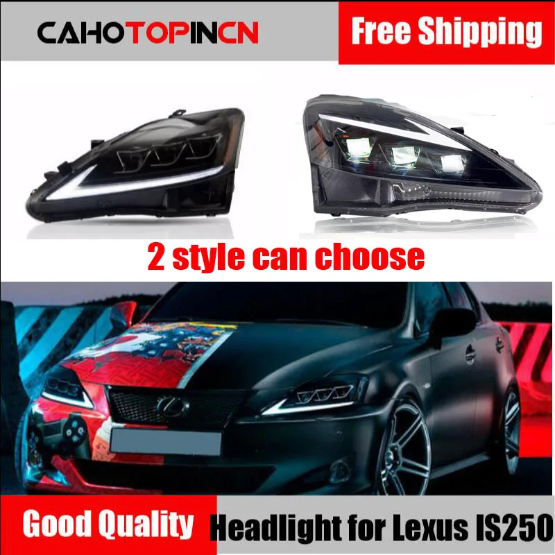 

Led Headlights Compatible with Lexus IS250/ IS250C IS350 IS350C IS220d 2006-2012, ISF 2008-2014