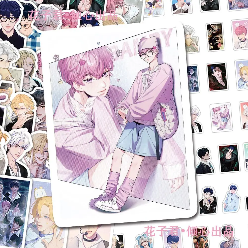 

60 шт. Kpop PLAVE Стикеры: Изысканные наклейки для декора виртуальной группы, DIY-декор для аккаунтов, коллекция фанатских подарков EUNHO HAMIN YEJUN