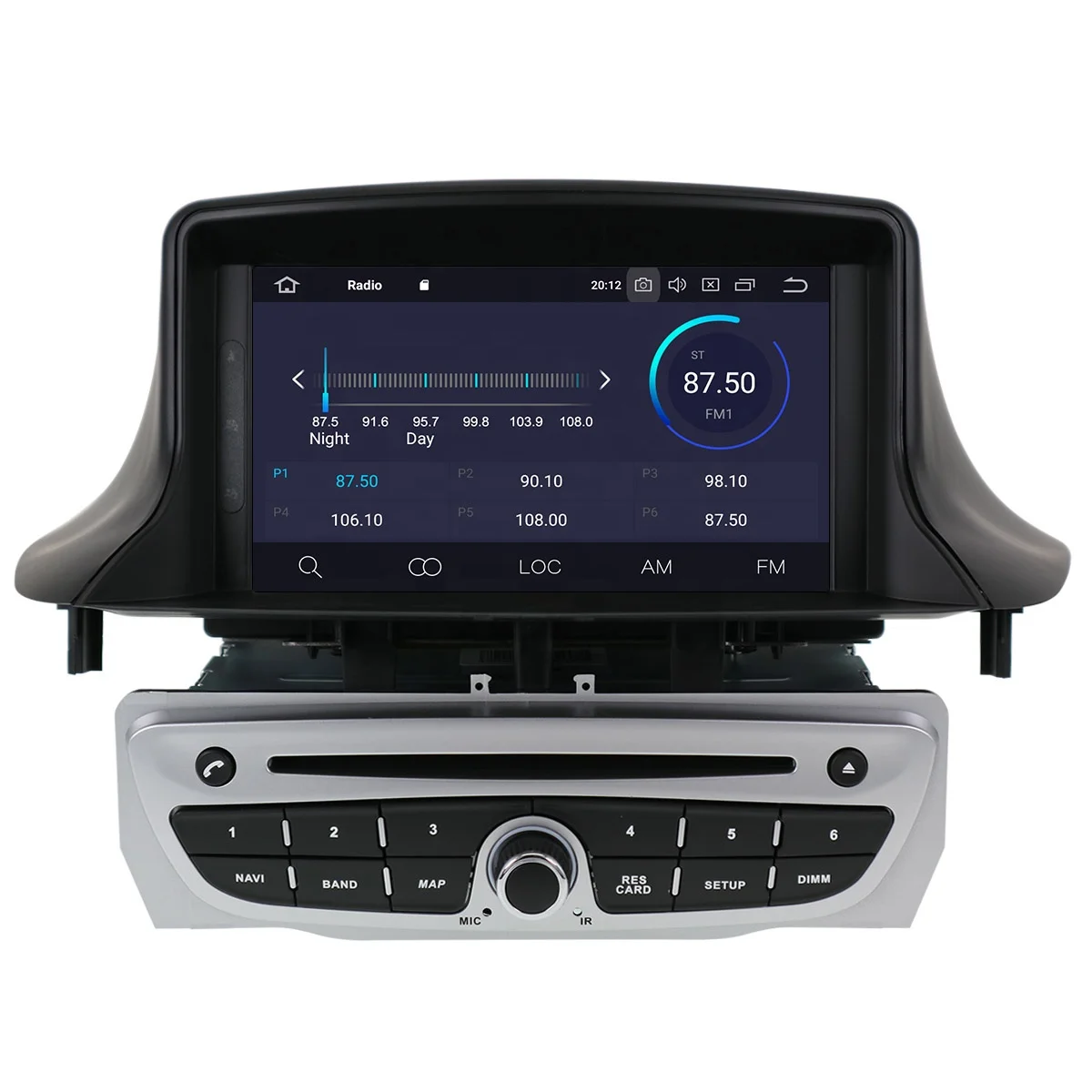 Android 10.0 Car DVD Player For Renault Megane 3/Renault Fluence 2009+ Stereo Headunit GPS Navigation Radio Tape Recorder