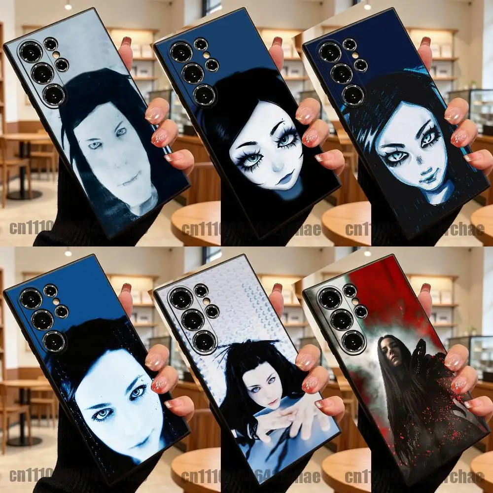For Sanctuary Fallen Amy Lee Evanescence Phone Case For Samsung Galaxy S22 S24 S20 S25 S23 S26 S10 5G Ultra Plus Fe Custom Cover