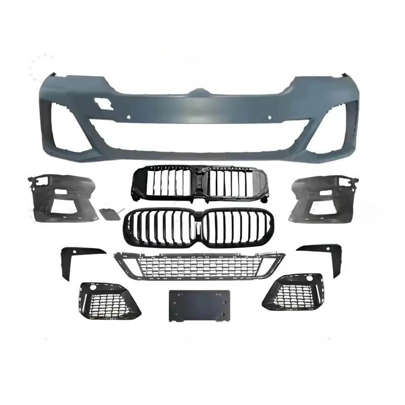 5s Series G30 Old Upgrade to New G30 Lci Mt Sport Style Car Body Kit Auto Body Parts Bumper Accessories Headlight Taillights 3