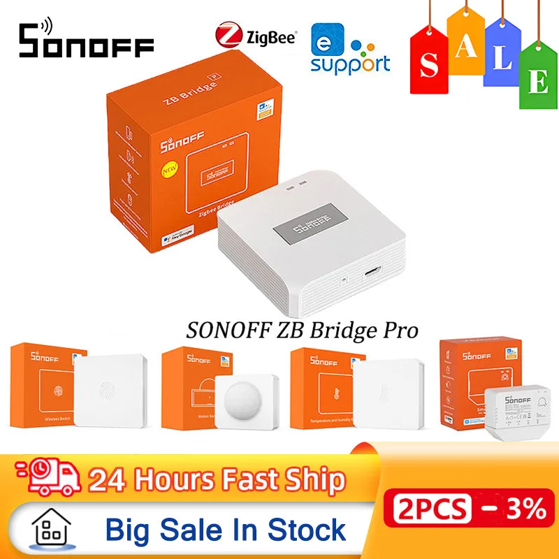 SONOFF Zigbee ZBBridge-P/ZBMINI/ZBMINI-L/ SZNB-01/02/03/04 Wireless Switch/Sensor via Ewelink work with Alexa Google Home IFTTT