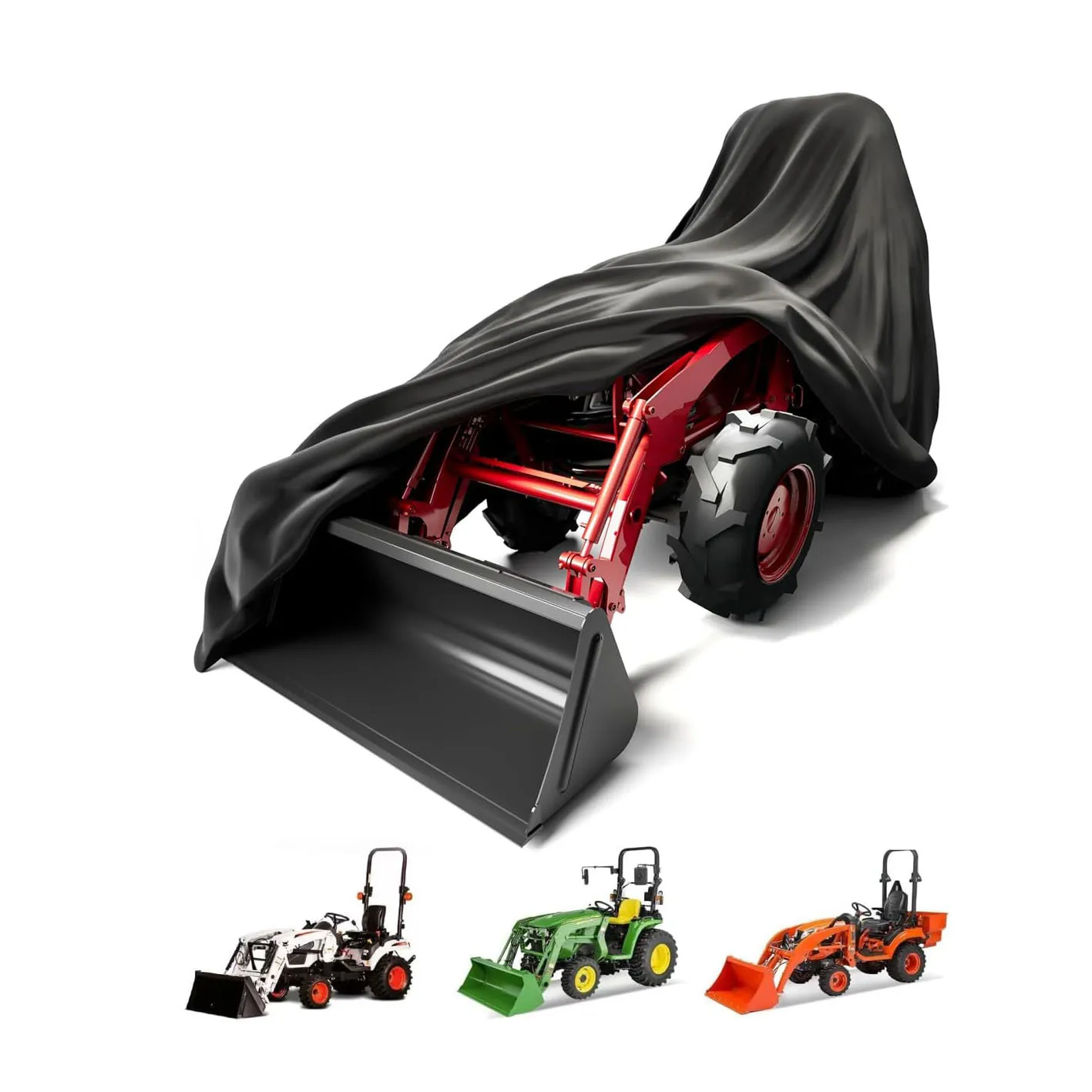 Waterproof Heavy Duty 600D Oxford Fabric UV Dust Cover Universal for Tractor