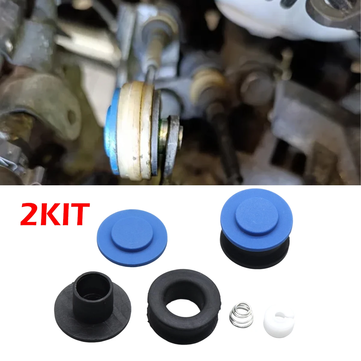 

Ремкомплект рычага переключения передач для Toyota Land Cruiser Prado J120 3.0D 4D 02-09, дизельный рычаг переключения передач, концевая втулка шарнирного разъема