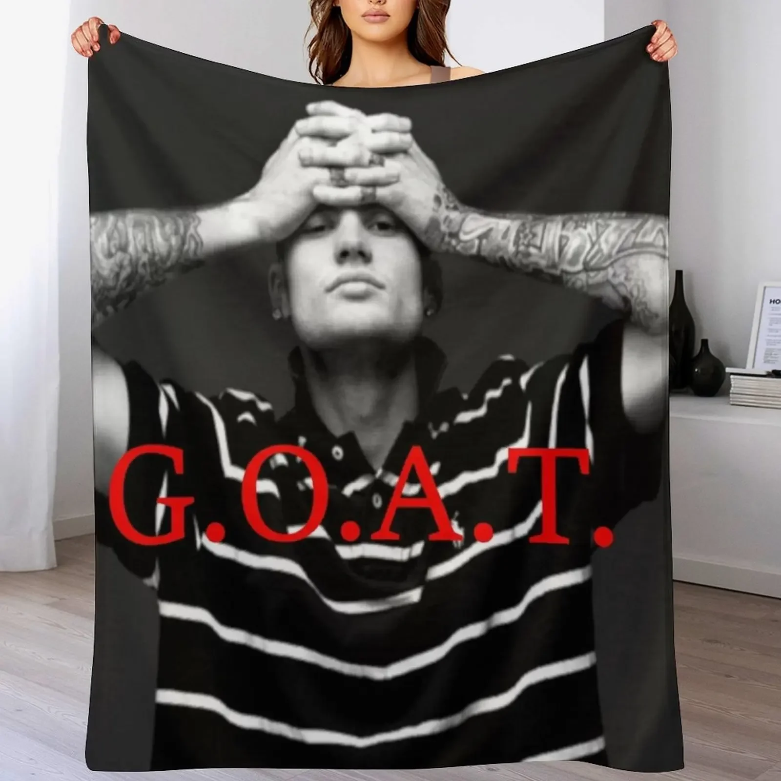

Kerser Rapper Goat Eshay Throw Blanket christmas decoration Soft Beds Heavy sofa bed Blankets