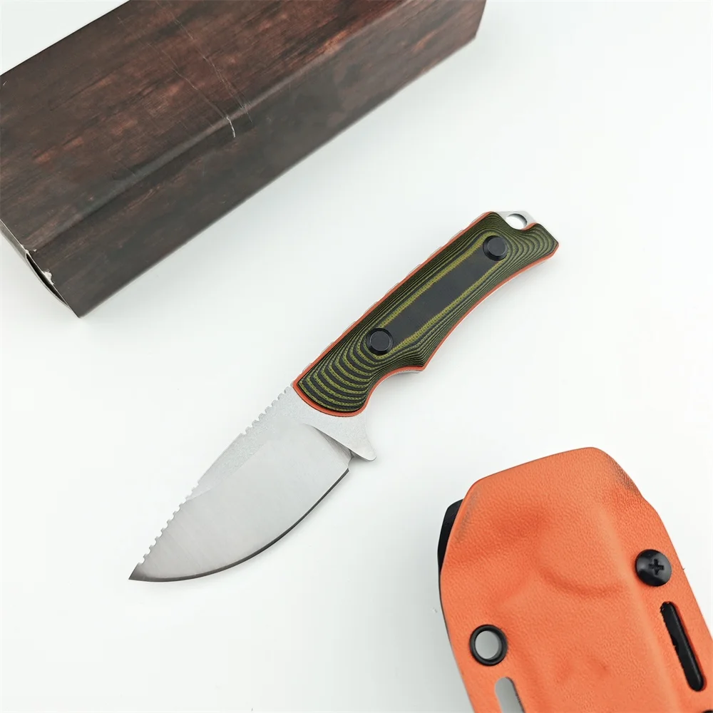 

15017 Hidden Canyon Hunter Fixed Blade Knife 2.8" 8Cr13Mov Steel Two-tone G10 Handle Camping Knives Tactical Military EDC Tools