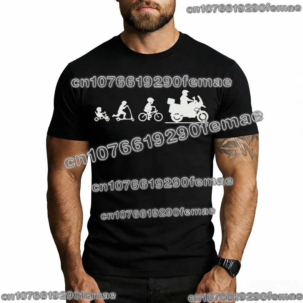 

Men's GS 1200R R1200GS Adventure Enduro Motorcycle T-Shirt, Cotton Casual Enduro Bike Tee, High-Quality Comfort Wear