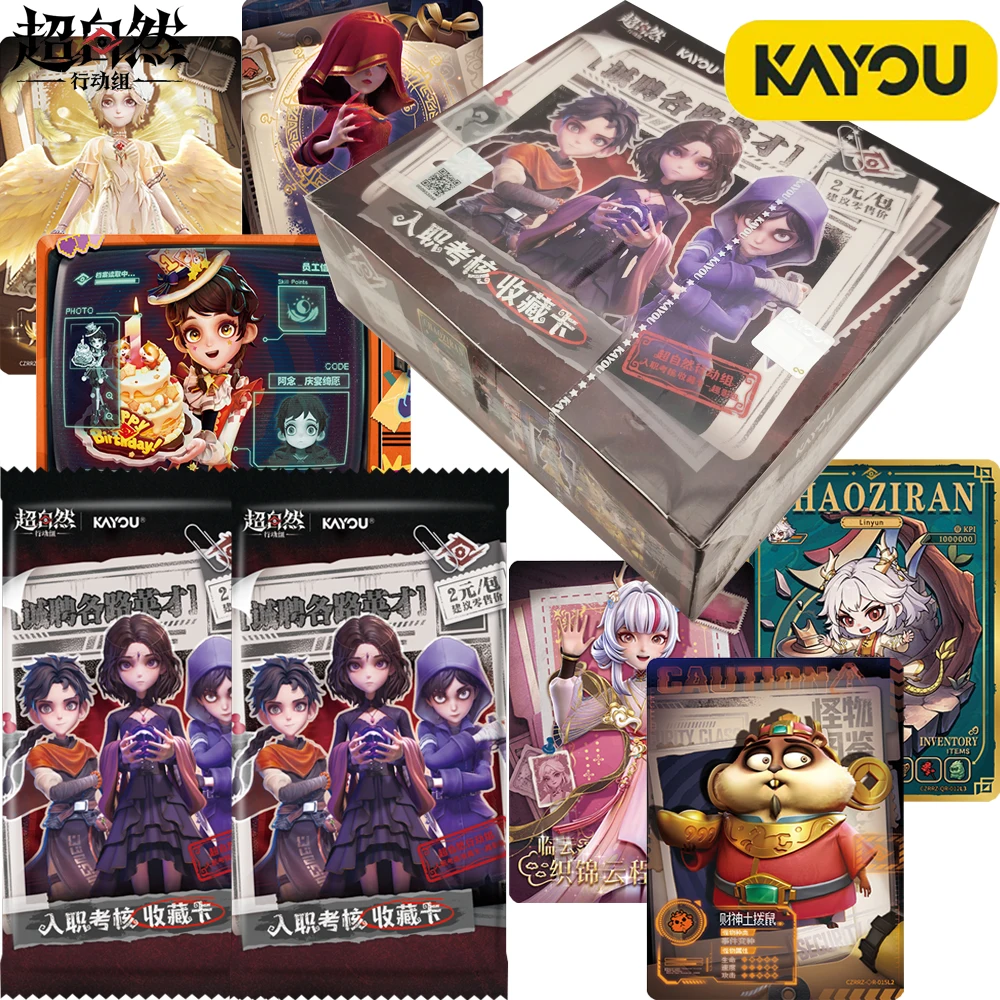 Original KAYOU Tomb Busters Collection Cards Popular Game Star Characters Surprise Interactive Special Theme Cards Birthday Gift