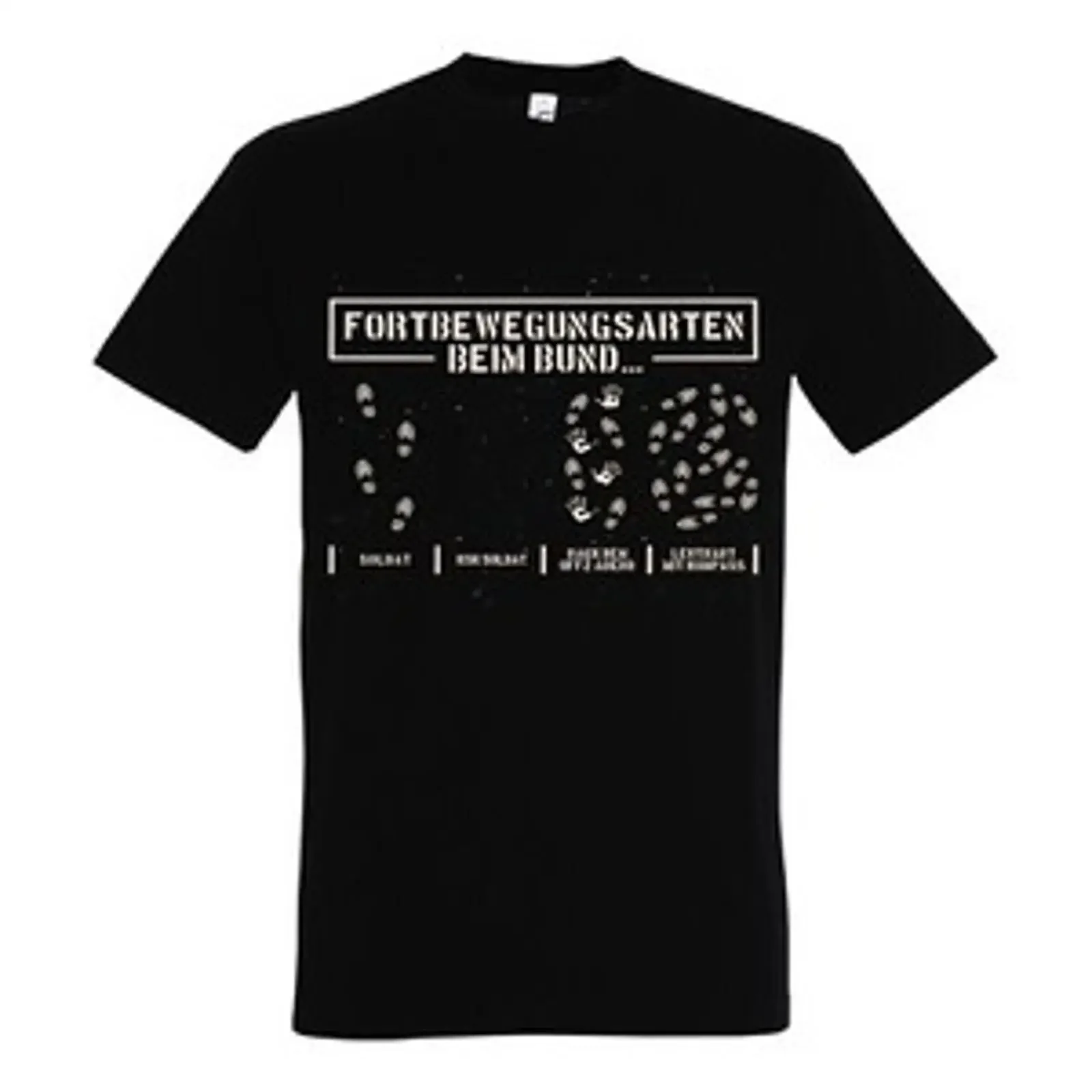 Youth Designz Fortbewegung Bund Herren T Shirt Soldat Lustig Fun Spruch Armee vintage Washed Versatile Breathable Slightly