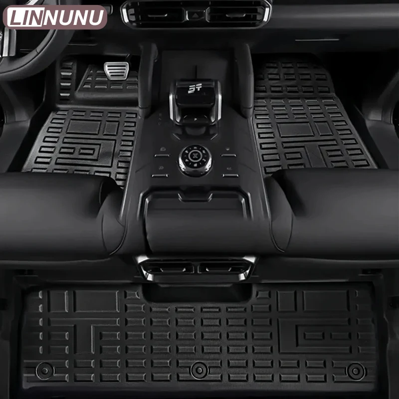 

Для Chery Jetour T1 2024 2025 LHD: 3D-коврики из TPE для всех погодных условий, передние, задние, в багажник, водонепроницаемые, противоскользящие, для защиты пола