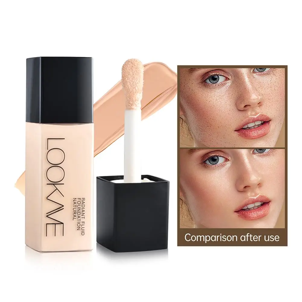 21g flüssige Grundierung lang anhaltende vollständige Abdeckung matt beige Feuchtigkeit creme Basis Concealer Make-up Gleichheit Kosmetik dar n0f4