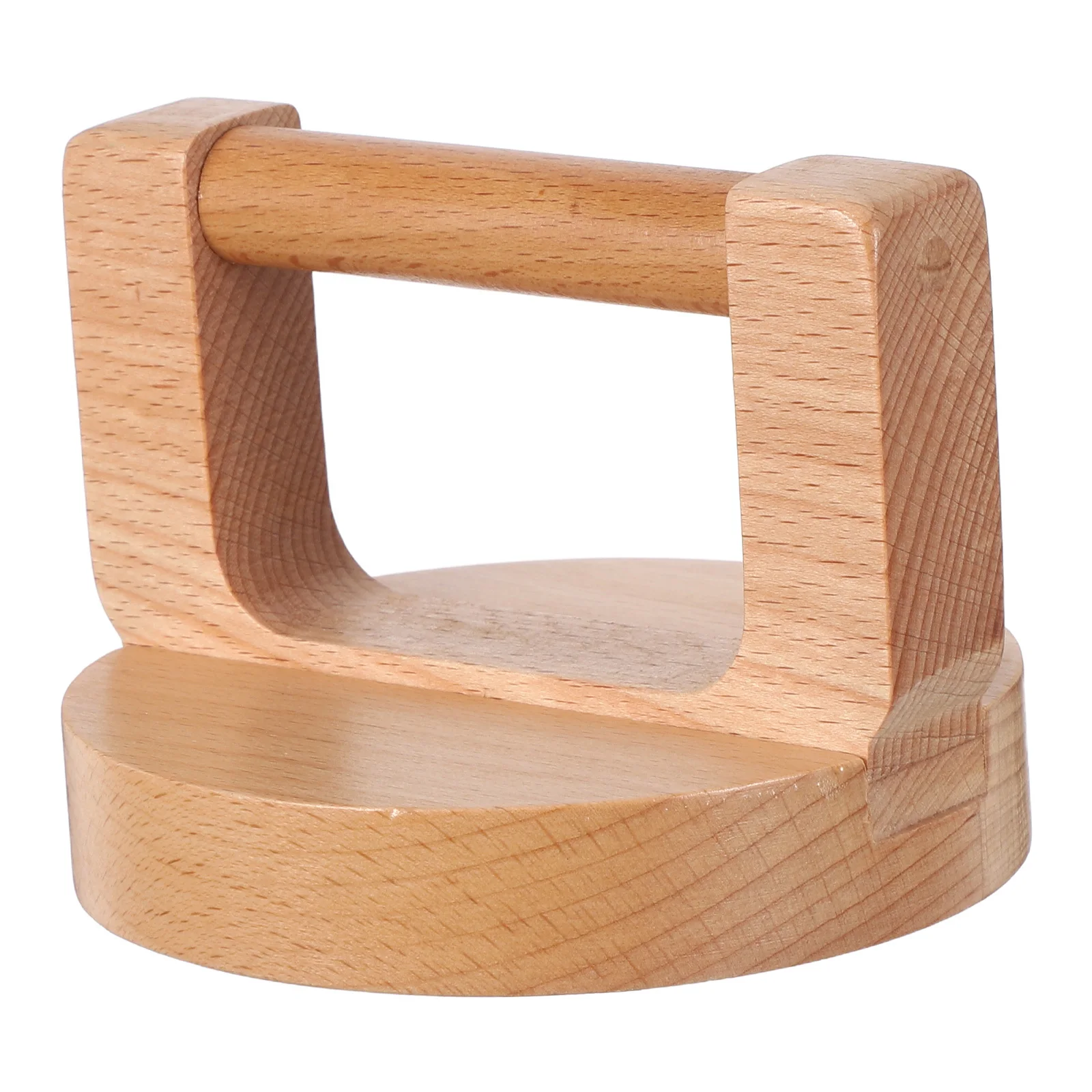 

Beech Wood Baren Hand Press for Paper Press Tool Smooth Bottom Relief Printing Lino Print Stamp Burning Tool