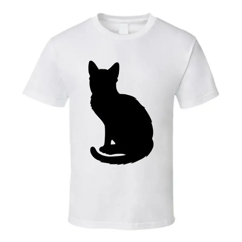 Cat Silhouette Animal Kingdom Group Halloween Costume T Shirt