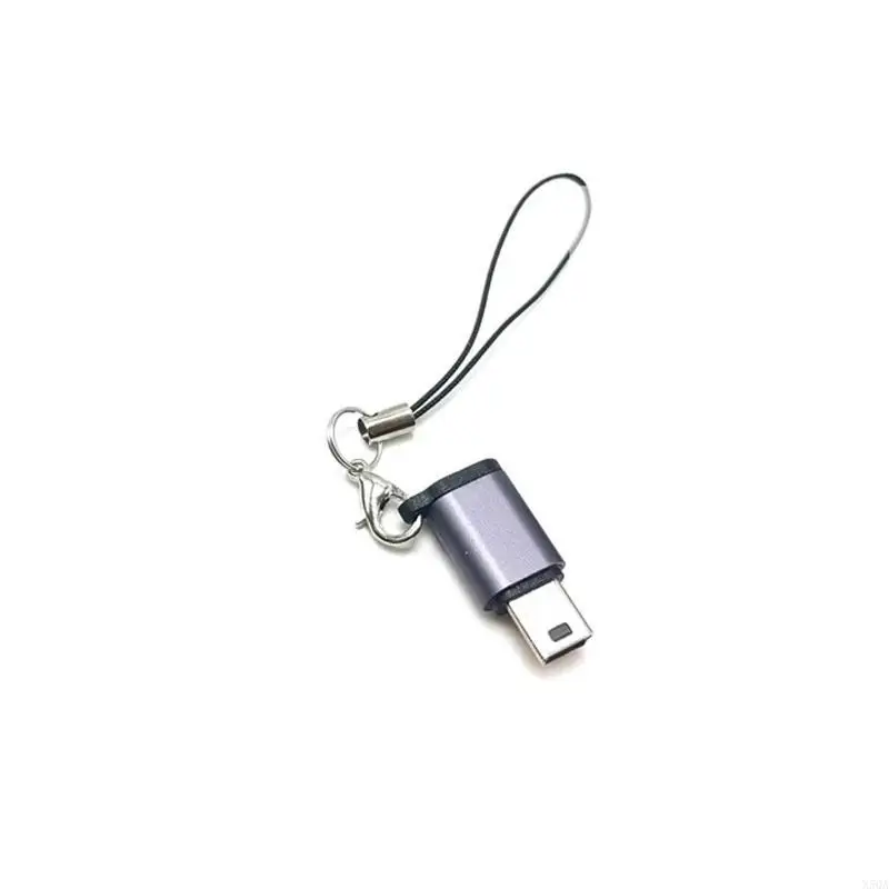 Конвертер-адаптера-mini-type-c-в-mini-usb-ремешок-для-записи-мобильных-телефонов