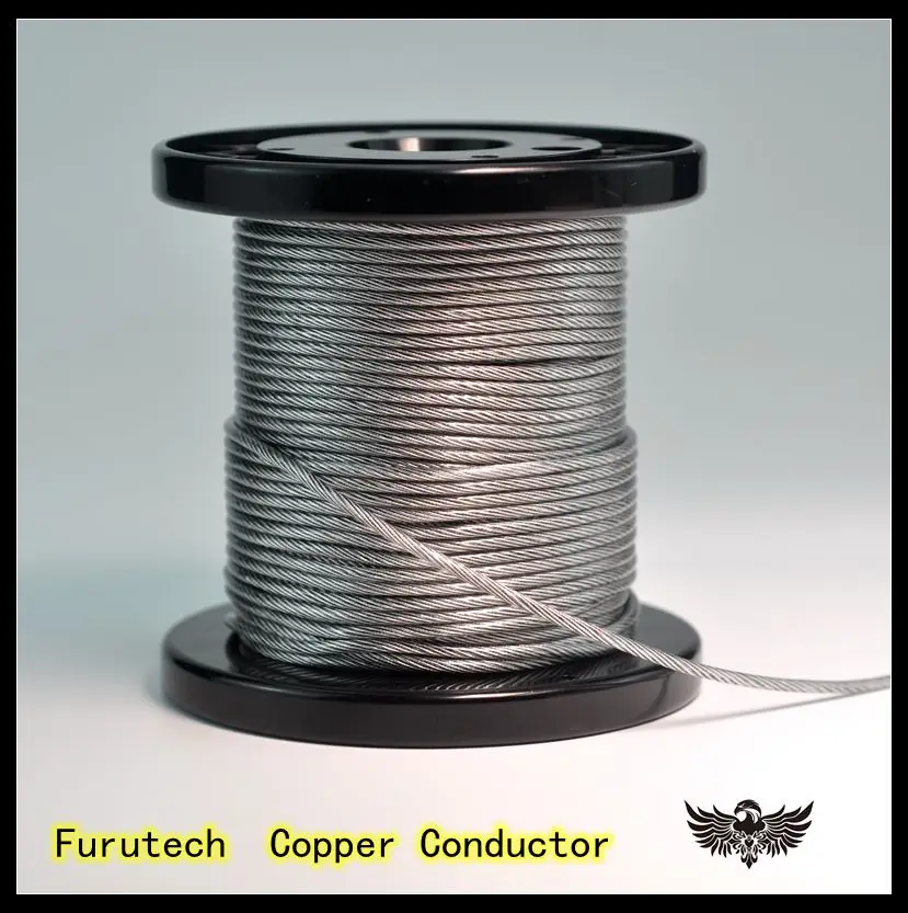 Copper plated silver conductor+graphene material DIY upgrade line