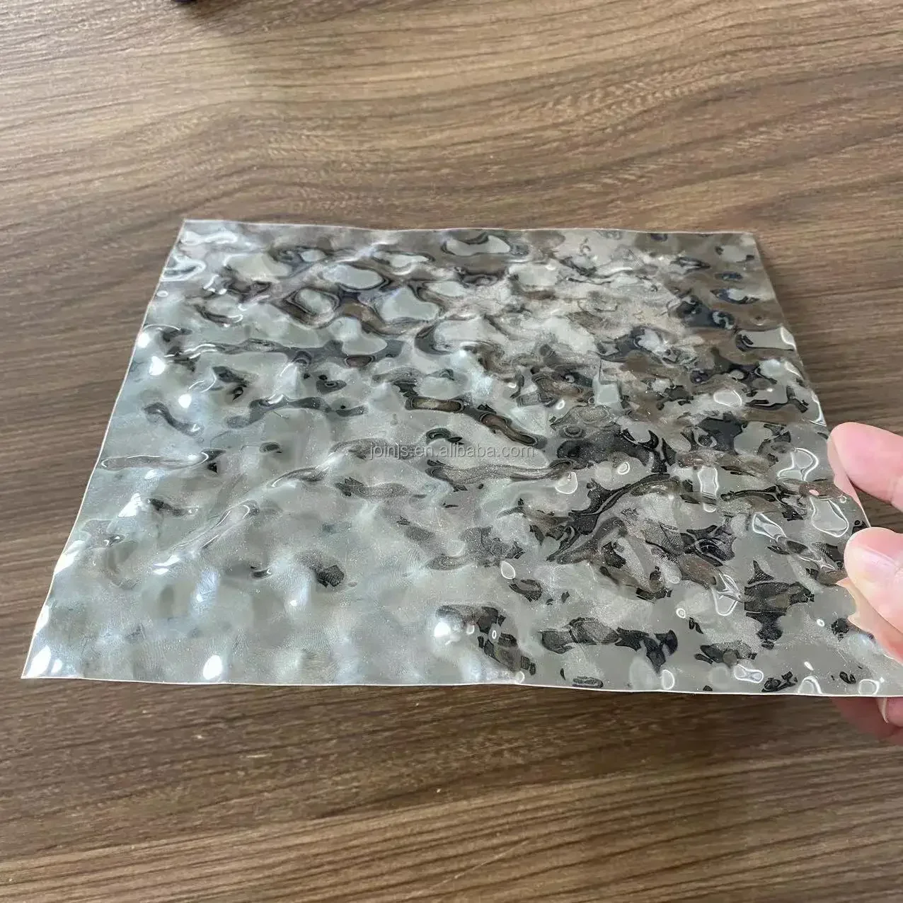 Производство декоративной пластины из нержавеющей стали 201, цветной лист из нержавеющей стали 304 316, рябь воды для украшения потолка