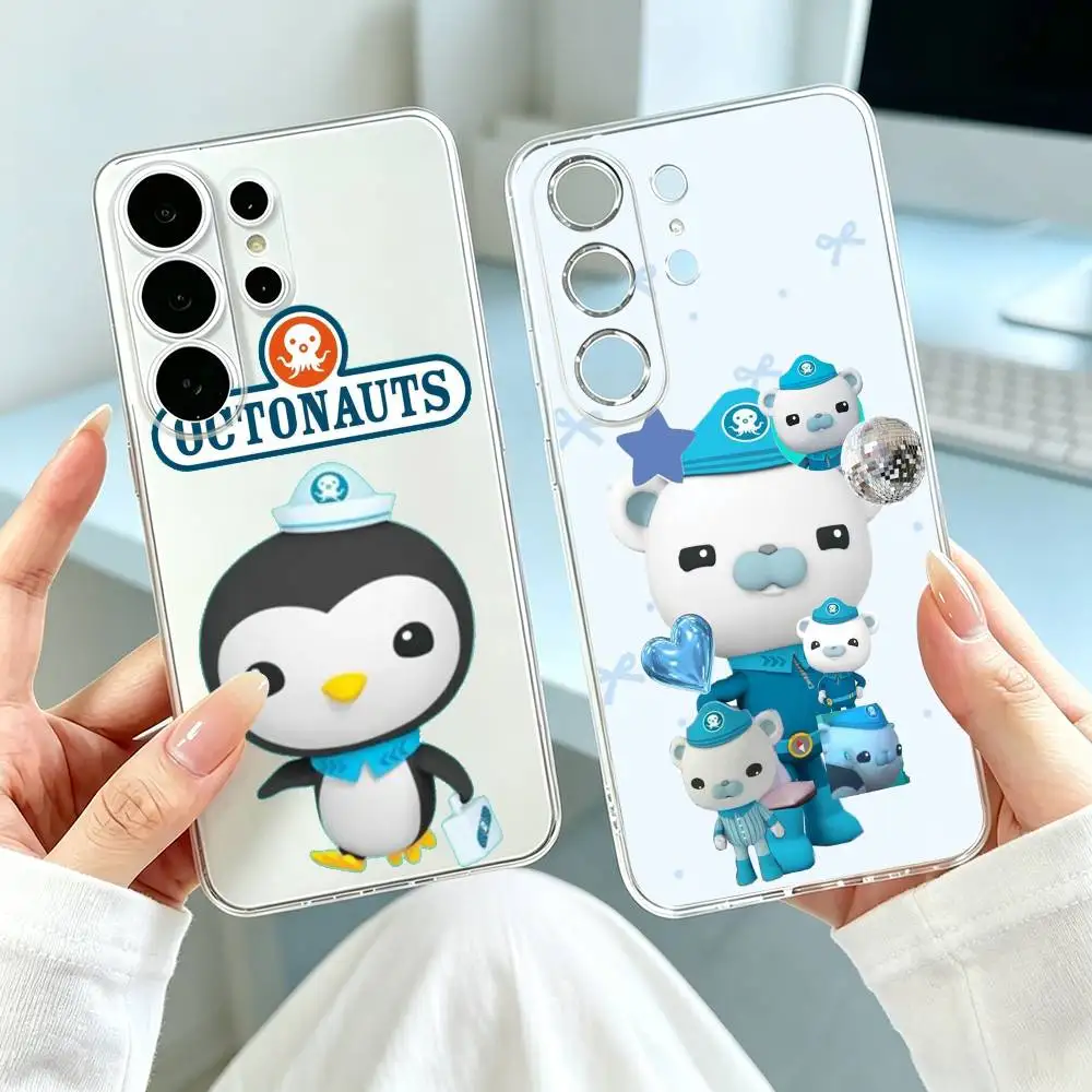 The Octonauts Expedition  Phone Case For Samsung S25,S24,S21,S22,S23,S30,Ultra,S20,Plus,Fe Transparent Cover Gift