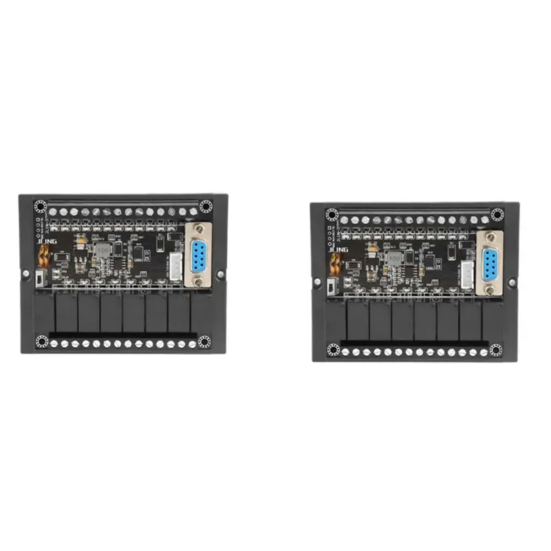 bhbd-2x-motor-controller-plc-programmable-controller-fx1n-to-20mr-programmable-relay-delay-module-with-shell-motor-regulator