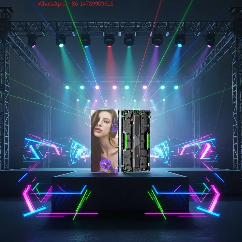 

LED Digital Signage Video WallIP65 Waterproof High Definition Full Color P3.91/4.81mm Resolution Outdoor Rental LED Video Wall D