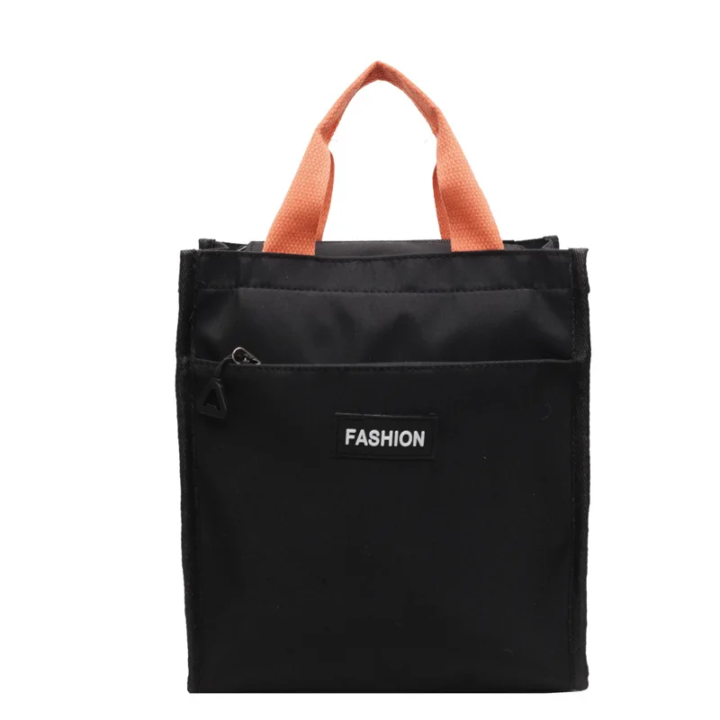 

Middle and High School Students' Textbook Handbag, Casual Simple Canvas Bag, Commuting Tote Bag, Handbag, Large Capacity Filebag