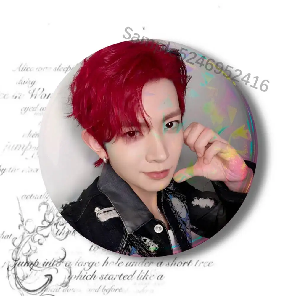 E-Evan Ride or Die H-Heeseung Button Pin Einzelpack Anime-Merch für Ita Bags Abzeichen Sammelbuttons – Detail 5