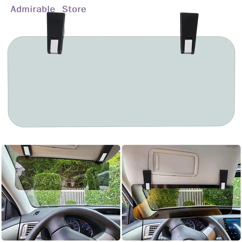 [W]Car Visor Extender Windshield Sun Blocker Anti-Glare Weatherproof Sunvisor Extension Car 180-Degree Rotation Car Sun Blocker