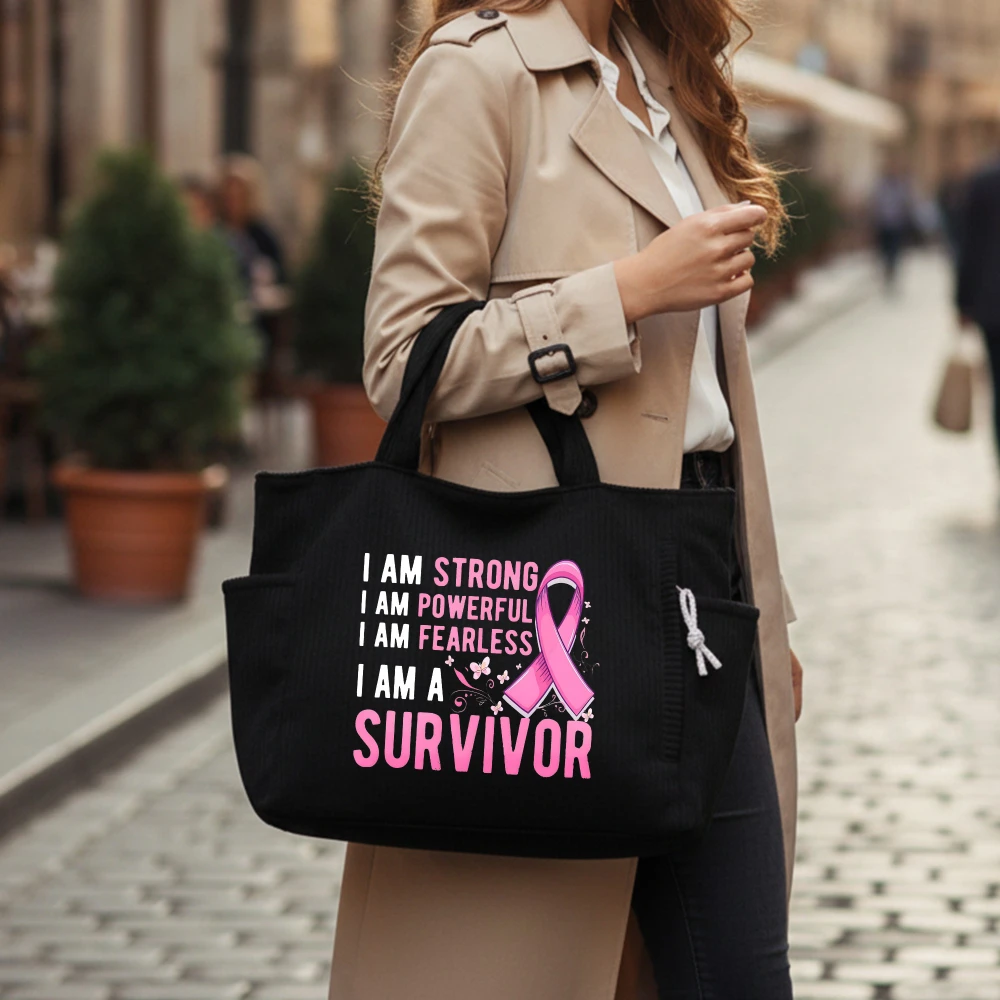 

Женская вельветовая сумка-тоут, вместительная модная сумка через плечо, повседневная сумка для поездок на работу, сумка для покупок, сумка на плечо.