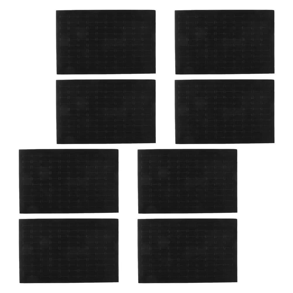 

8 PCS Jewelry Insertion Pad Earring Display Tray Sponge for Black Sponges Organizer