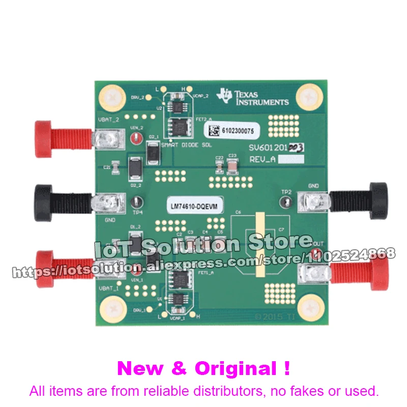 LM74610-DQEVM Reverse Polarity Protection Smart Diode Controller OR-ing Evaluation Module LM74610 DQEVM