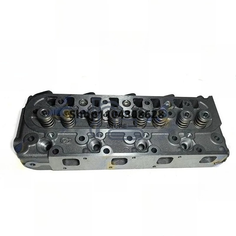 Complete Cylinder Head With Valves +Cylinder Head Gasket V1505 For Kubota Excavator Diesel Engine Parts Excavator Parts
