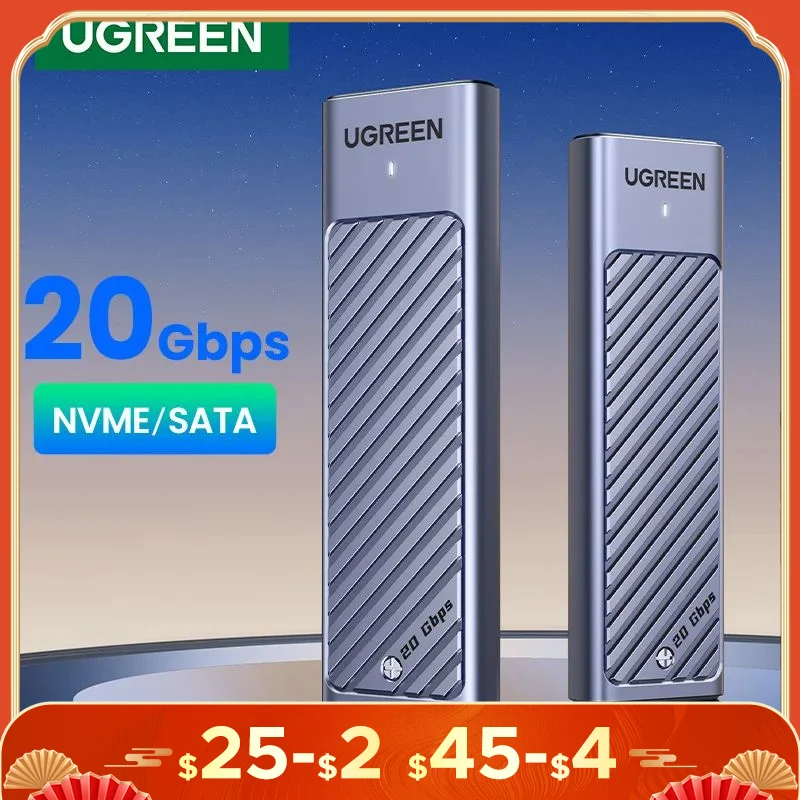 UGREEN M.2 NVMe SATA SSD адаптер