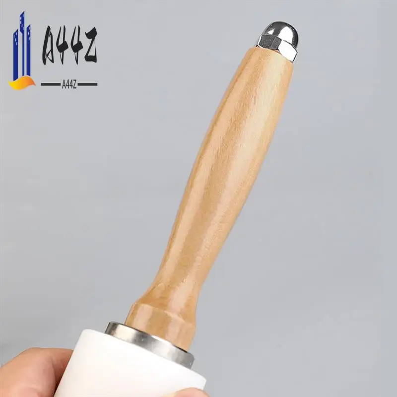 

A44Z-молоток для резьбы по коже, DIY кожаный молоток, нейлоновая деревянная ручка, молоток для шитья кожи, набор инструментов из воловьей кожи