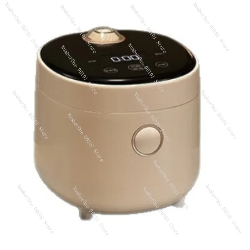 1.6L Mini Electric Rice Cooker Smart Timer Reservation Multi Function Small Capacity Rice Cooker for 1-2 People Compact Portable