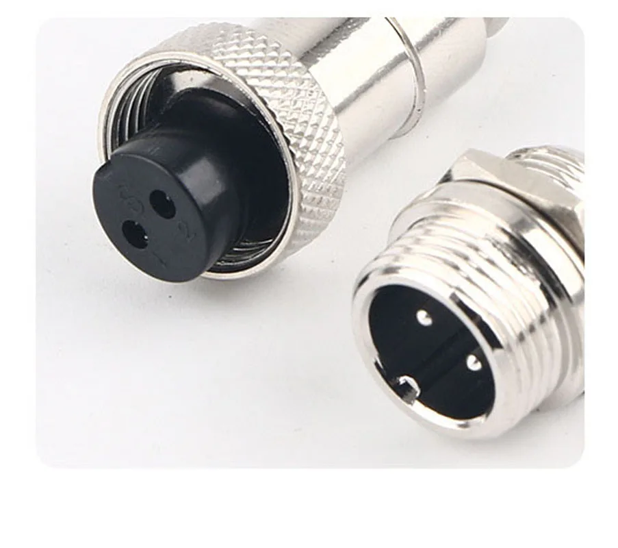 5/Set GX12 GX16 GX20 2 3 4 5 6 7 8 9 10 12 14 15 Pin Male Female Lc Cable Aviator Aviation Circular Connector Plug Socket