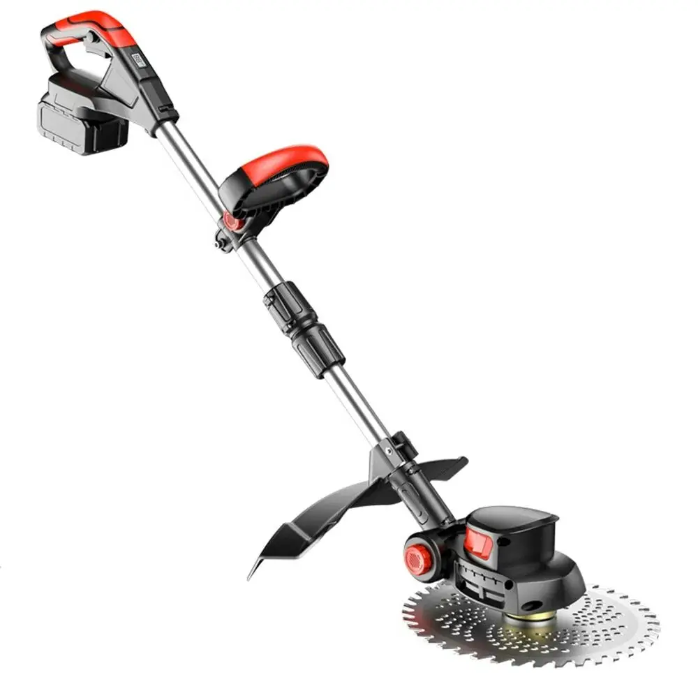 

Electric Lawn Mower Handheld Lawn Weeding Tool Desbrozadora Batería 충전식예초기 충전식 예초기Coupe Bordure Sans Fils À Batterie