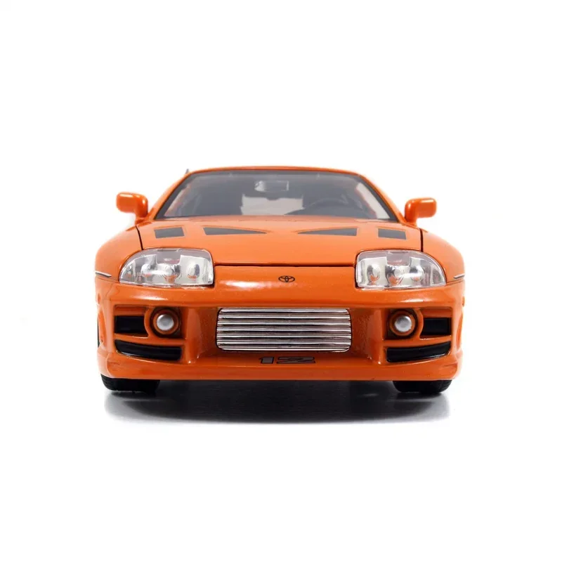 1:24 Brian’s 1995 Toyota Supra Assembly version High Simulation Diecast Metal Alloy Model Car kids Toy Gift Collection J1