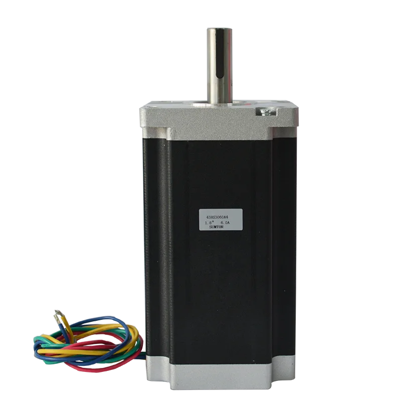 201mm Motor Length 33nm Holding Torque 6A Current 2 Phase Cnc Hybrid Nema 43 Stepper Motor