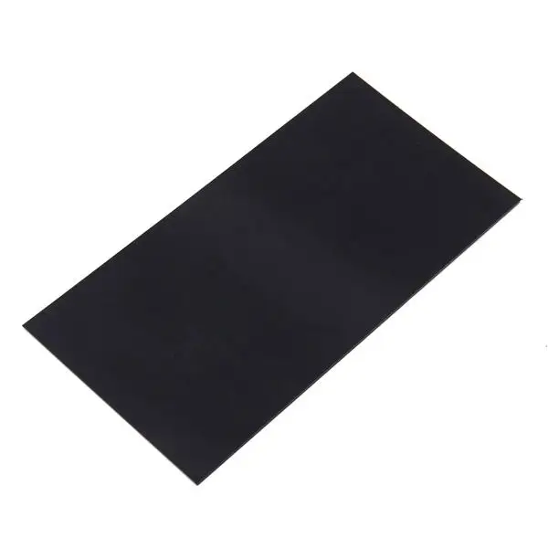 Guitar Headstock Veneer ABS Black Shell Sheet for Electric Guitar Parts Accessories Guitar Repair Upgrade Kit Tool