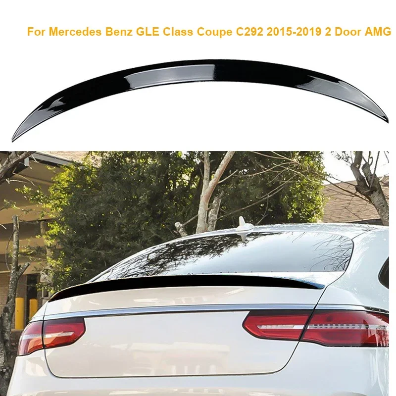 

Trunk Rear trunk top Spoiler For Mercedes Benz GLE Class Coupe C292 2015-2019 2 Door AMG Tail Tailgate Flap Decklid Splitter Lip