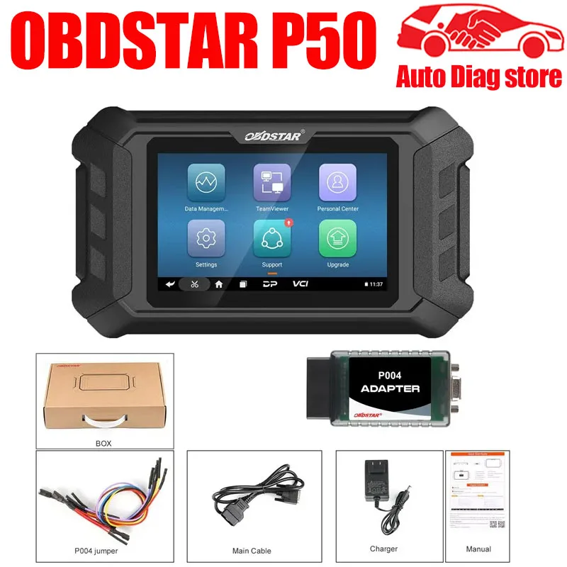 OBDSTAR P50 Airbag Reset+PINCODE Intelligent Airbag Reset Equipment Covers 86 Brands and Over 11600+ECU Part No.with P004