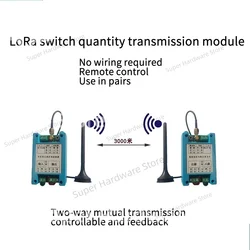 Lora Wireless Transceiver Remote Switching Data Transfer Switch Module 433M Data Transmission Radio