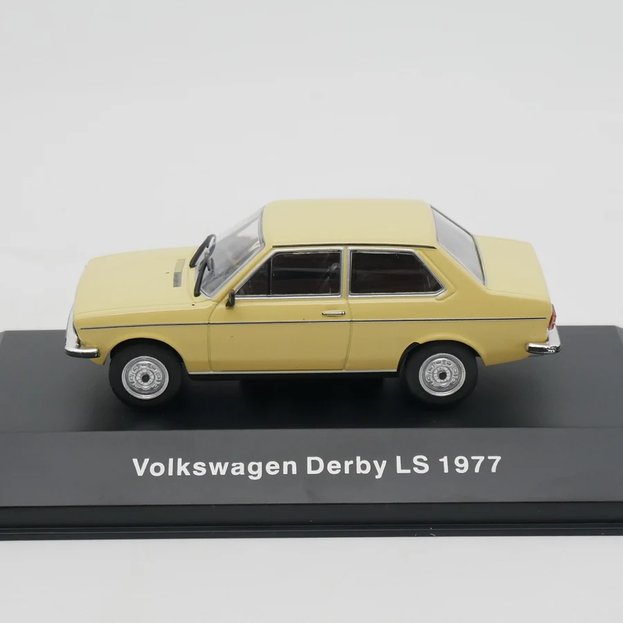 دييكاست Ixo 1:43 مقياس VW Derby LS 1977 سبيكة سيارة نموذج تحصيل لعبة هدية تذكارية عرض حلية #2