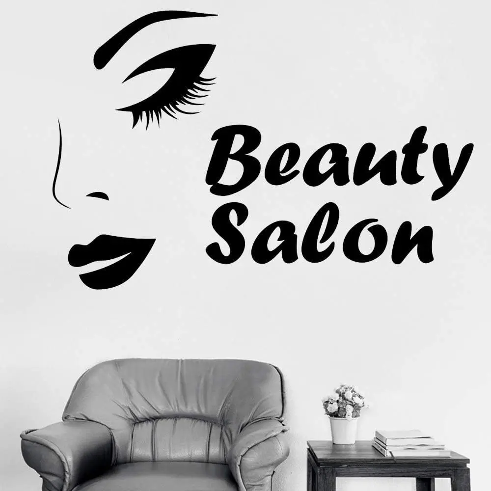 Vinyl Girl Text Pattern Engraving Removable Wall Sticker Decal Kids Room Waterproof Self Adhesive Home Decor Peel Stick Art