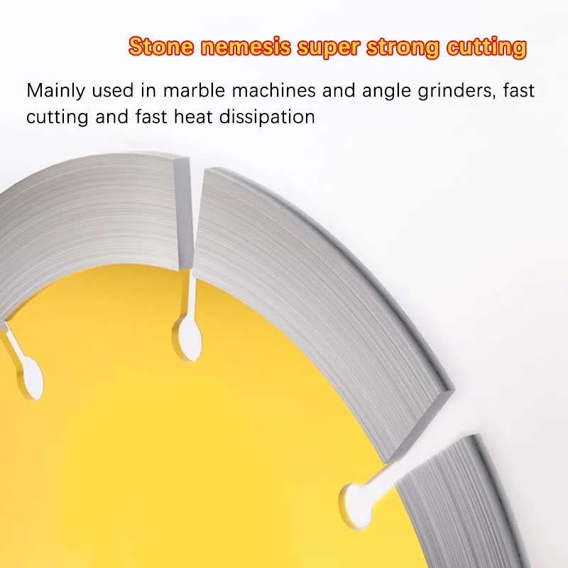 Diamond Grooved Slice Angle Grinder Concrete Wall Granite Cutting Piece Marble Floor Tile Saw Blade