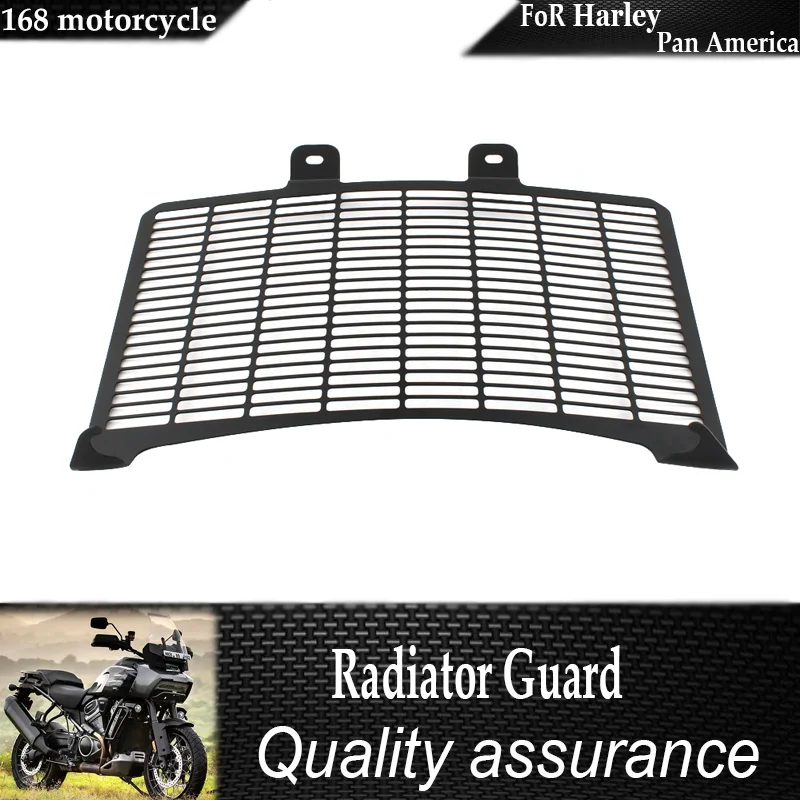 Motorcycle Black Radiator Guard Engine Grille Cover Protection For Harley Pan America 1250 RA1250s 2021-2024