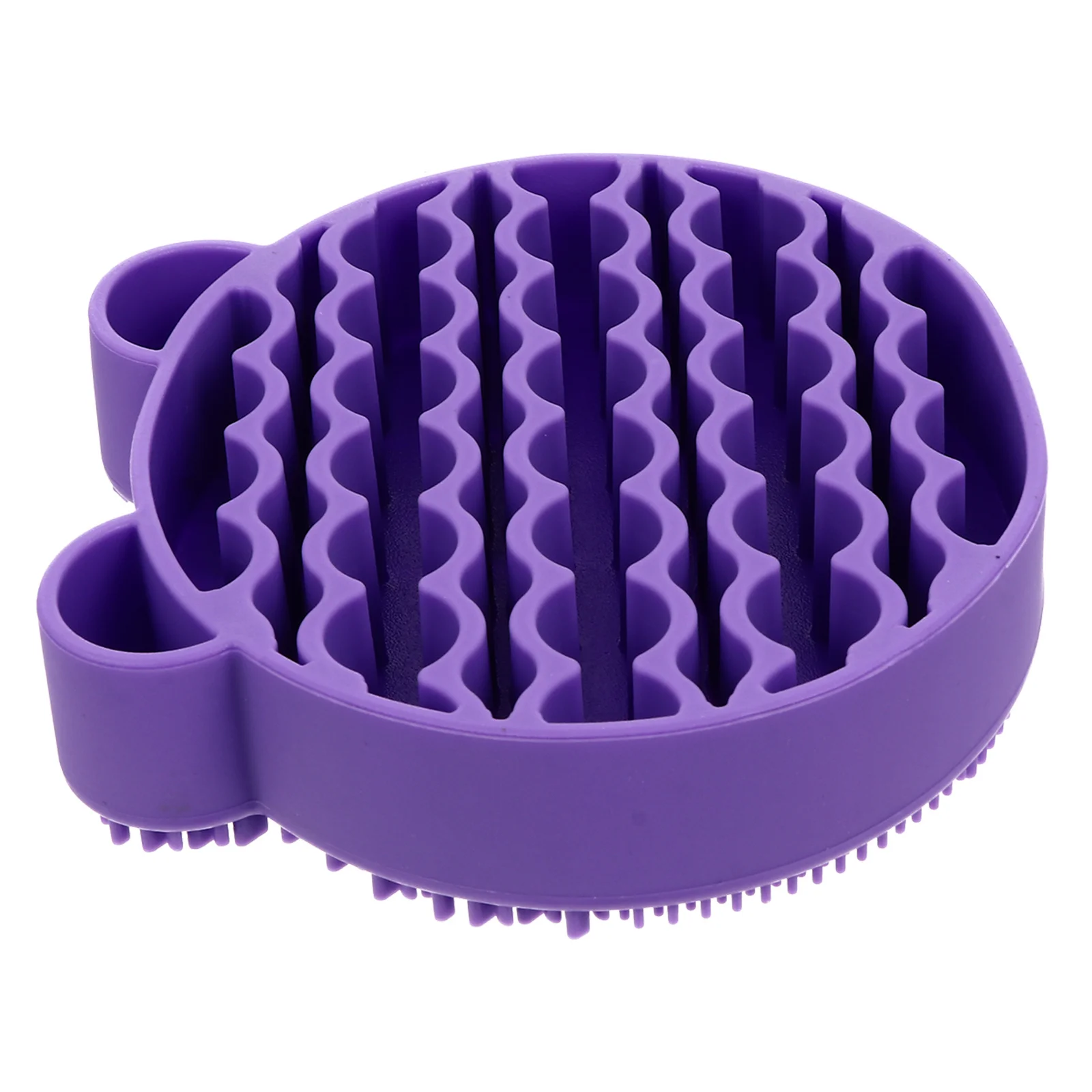 Mata silikonowa 2 w 1 do czyszczenia pędzli do makijażu z uchwytem do przechowywania, szybkoschnąca i głęboko czyszcząca, narzędzie dla kobiet.