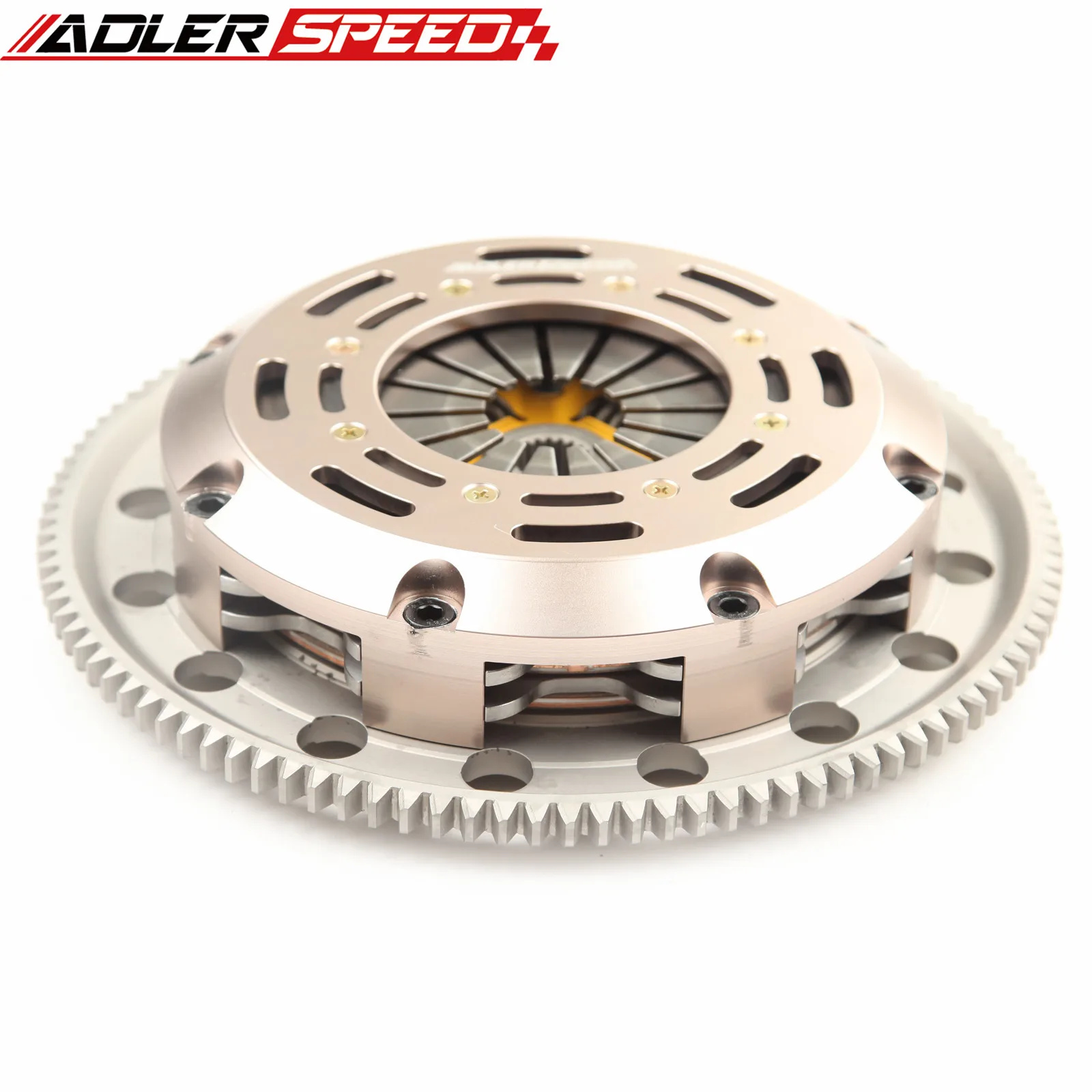 

ADLERSPEED Sprung Twin Disc Clutch Medium WT For 1992-2005 HONDA CIVIC D15 D16 D17