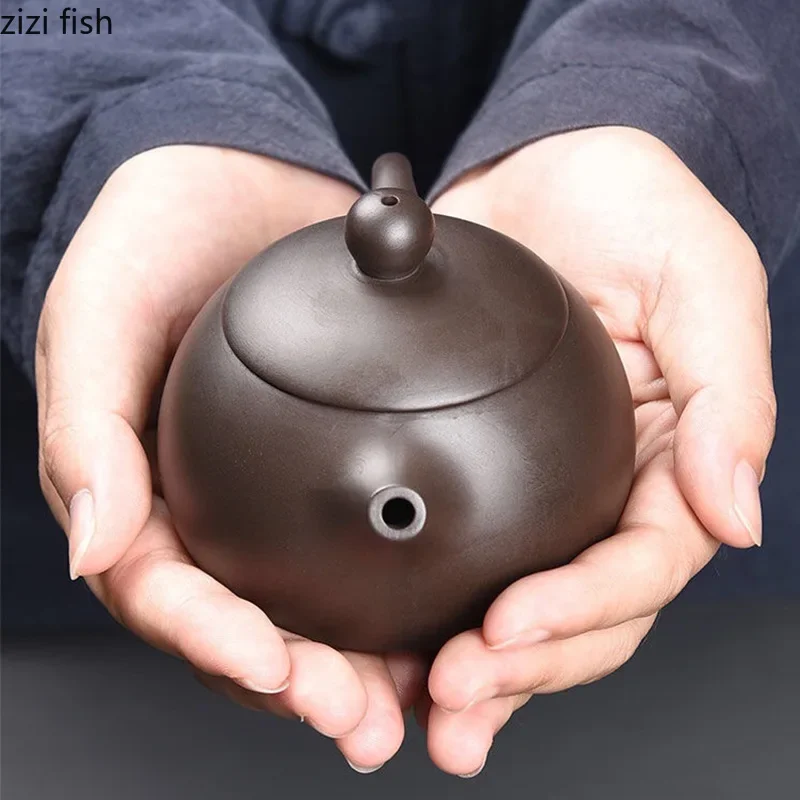 Portable Purple Clay Travel Tea Set 2