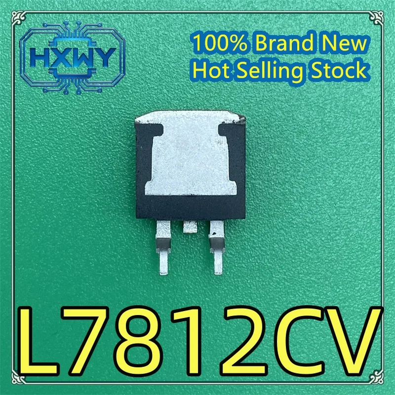 (5/50 pieces) L7812CV L7812 TO263 three terminal voltage regulator imported IC chip brand new original